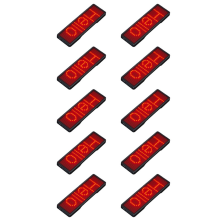 Bluetooth LED Name Badge Rechargeable Light Sign Display LED,Type 2