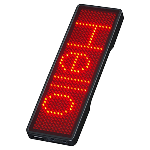 Bluetooth LED Name Badge Rechargeable Light Sign Display LED,Type 2 2