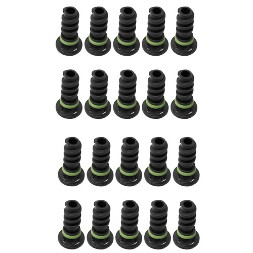 Engine Oil Pan Drain Screw Plug Plastic (Green Apron) 10PCS