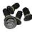 Engine Oil Pan Drain Screw Plug Plastic (Green Apron) 10PCS 5