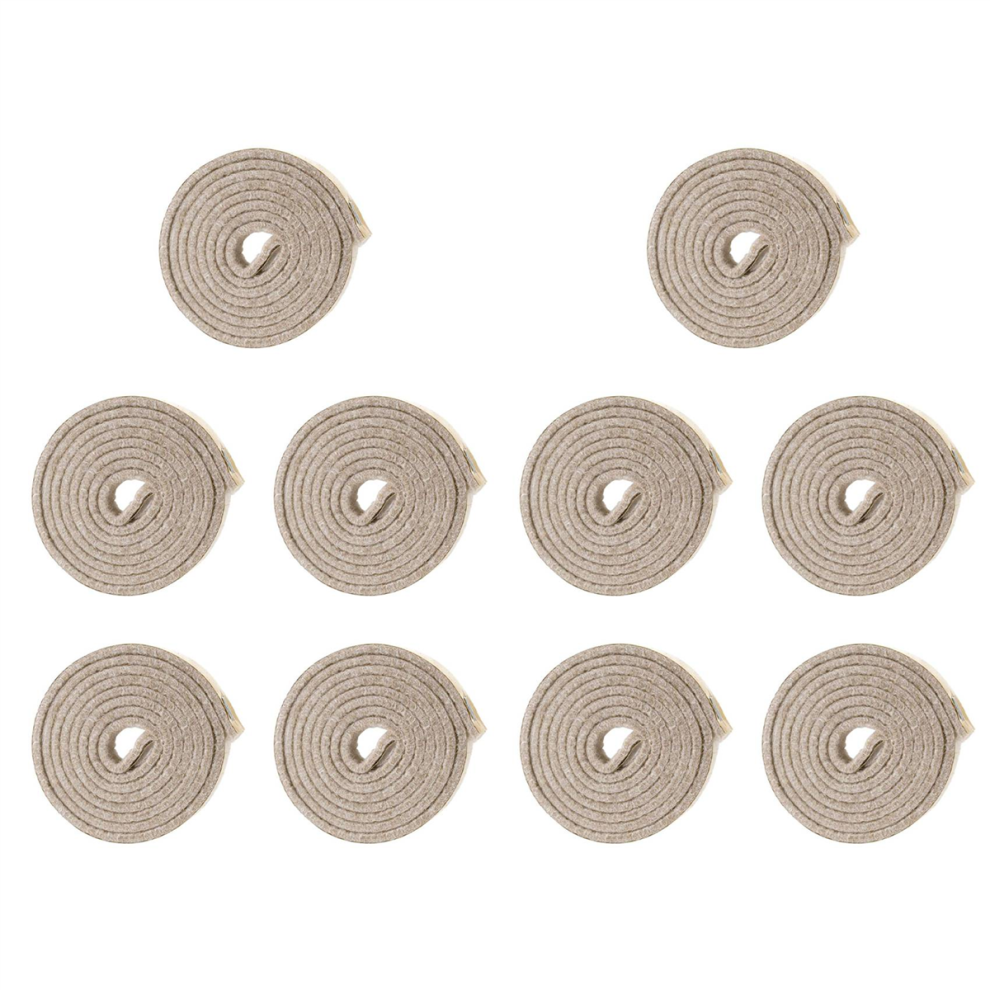 Self-Stick Felt Roll For Surfaces (1/2 Inch X 60 Inch), Creamy-White 4713514261633