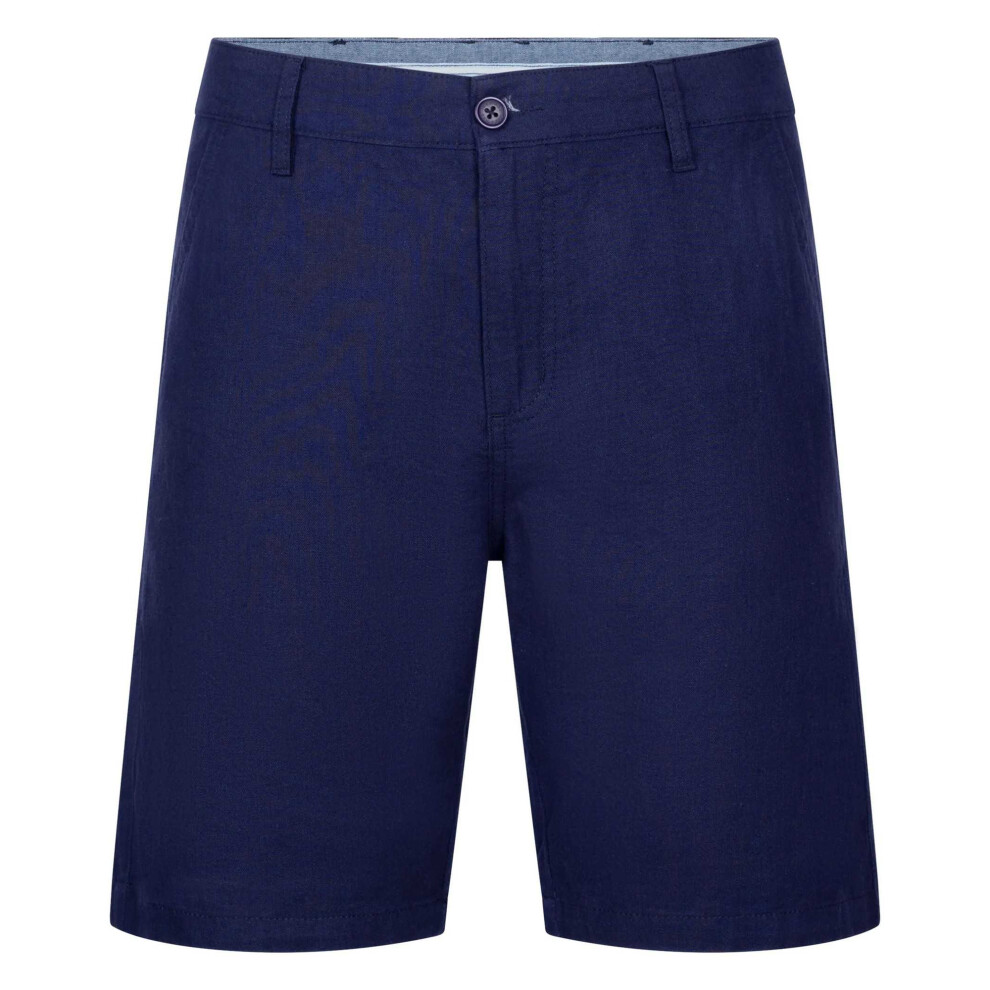 (L, Navy) Trespass Mens Leam Shorts