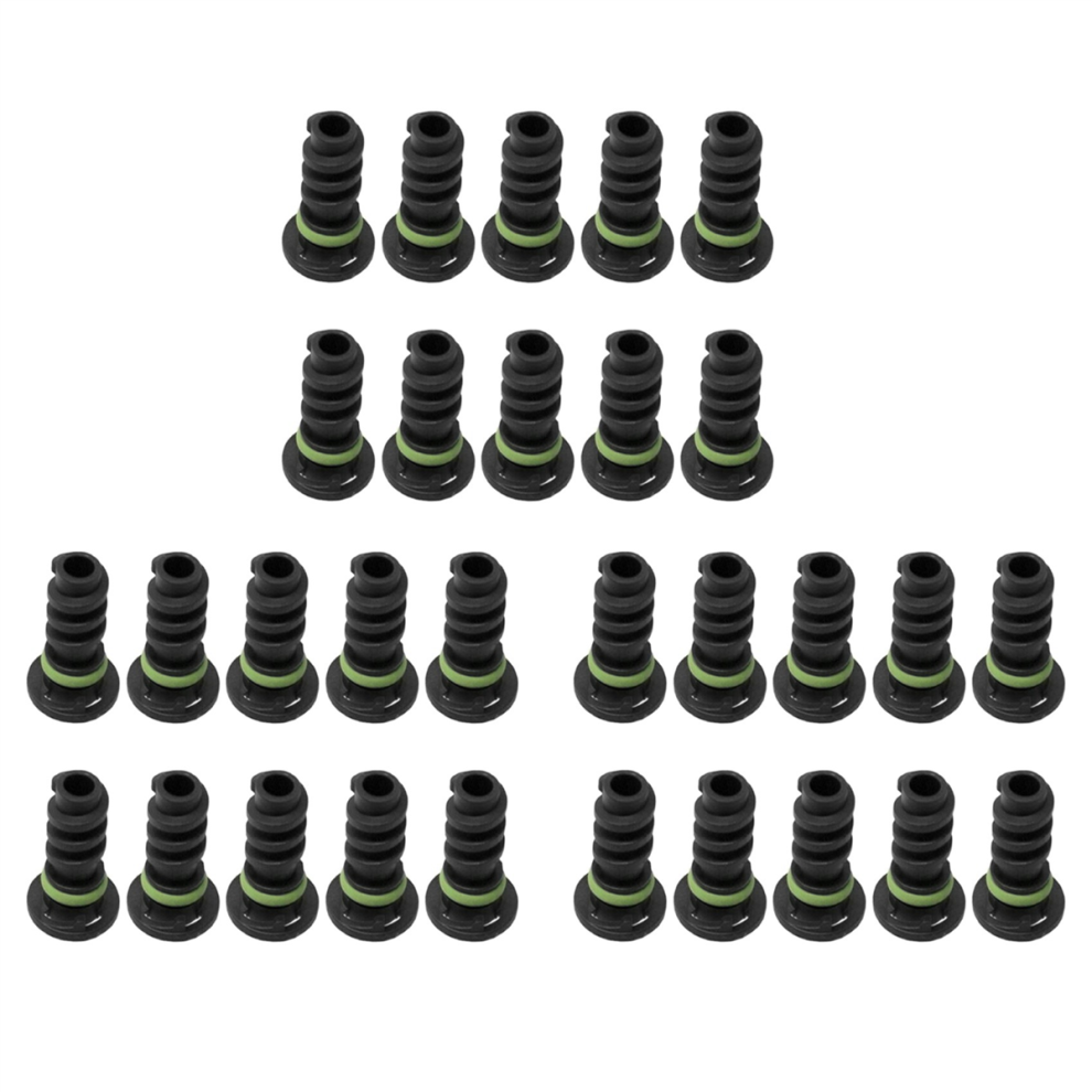Engine Oil Pan Drain Screw Plug Plastic ( Apron) 10Pcs Green 4713514265136