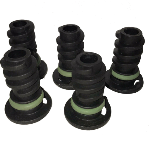 Engine Oil Pan Drain Screw Plug Plastic (Green Apron) 10PCS 1