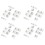 Inner Door Armrest Window Switch Button Trim Cover Sticker for 1