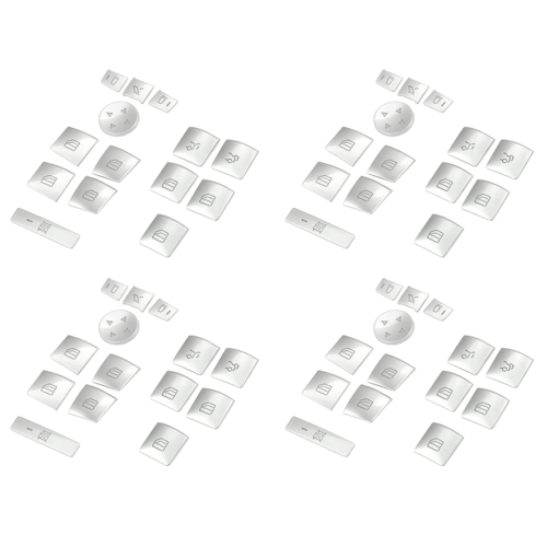 Inner Door Armrest Window Switch Button Trim Cover Sticker for
