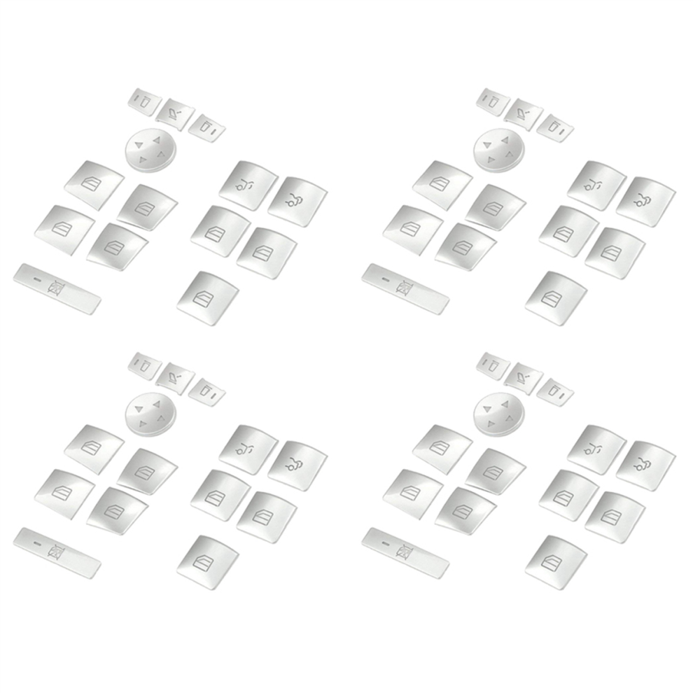 Inner Door Armrest Window Switch Button Trim Cover Sticker For 4713514269479