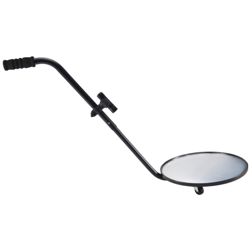 Under Vehicle Inspection Mirror - 12-Inch Diameter Security Mirror 1