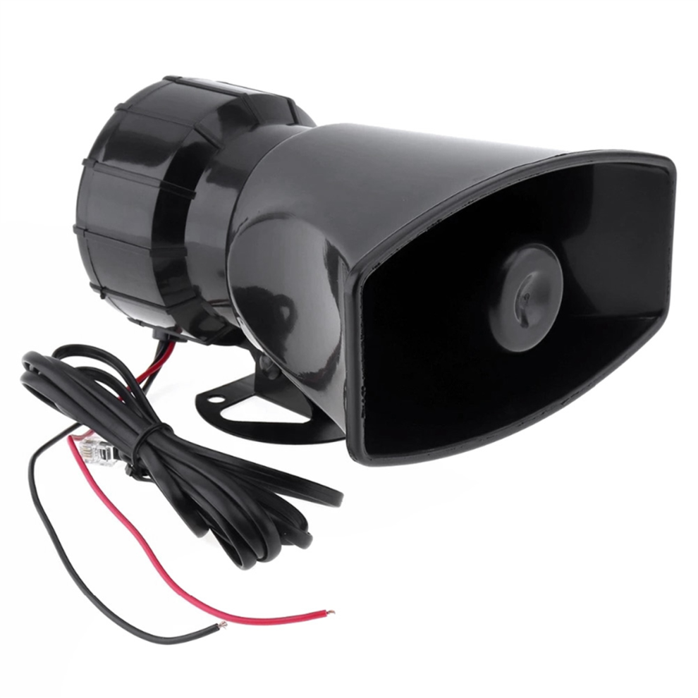 Warning Alarm Truck 7-Sound Loud Alarm Loudspeaker 12V Siren Air Horn 4713514268939