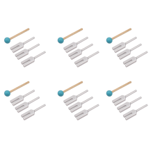 4 pezzi/set di diapason in lega di alluminio a cristallo 4096Hz/4160Hz/4225Hz