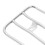 Motorcycle Rack Backrest Rear for (Silver) 7