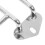 Motorcycle Rack Backrest Rear for (Silver) 6