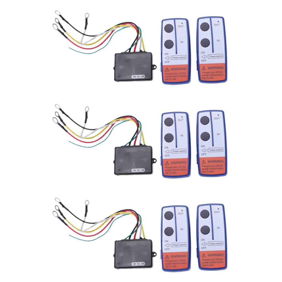 Wireless Winch Remote Control Twin Handset Atv Truck 24V 24 Volt 4712509978877