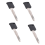 Smart Remote Key Entry Blank Blade For SX-4 Grand Vitara,Black 1