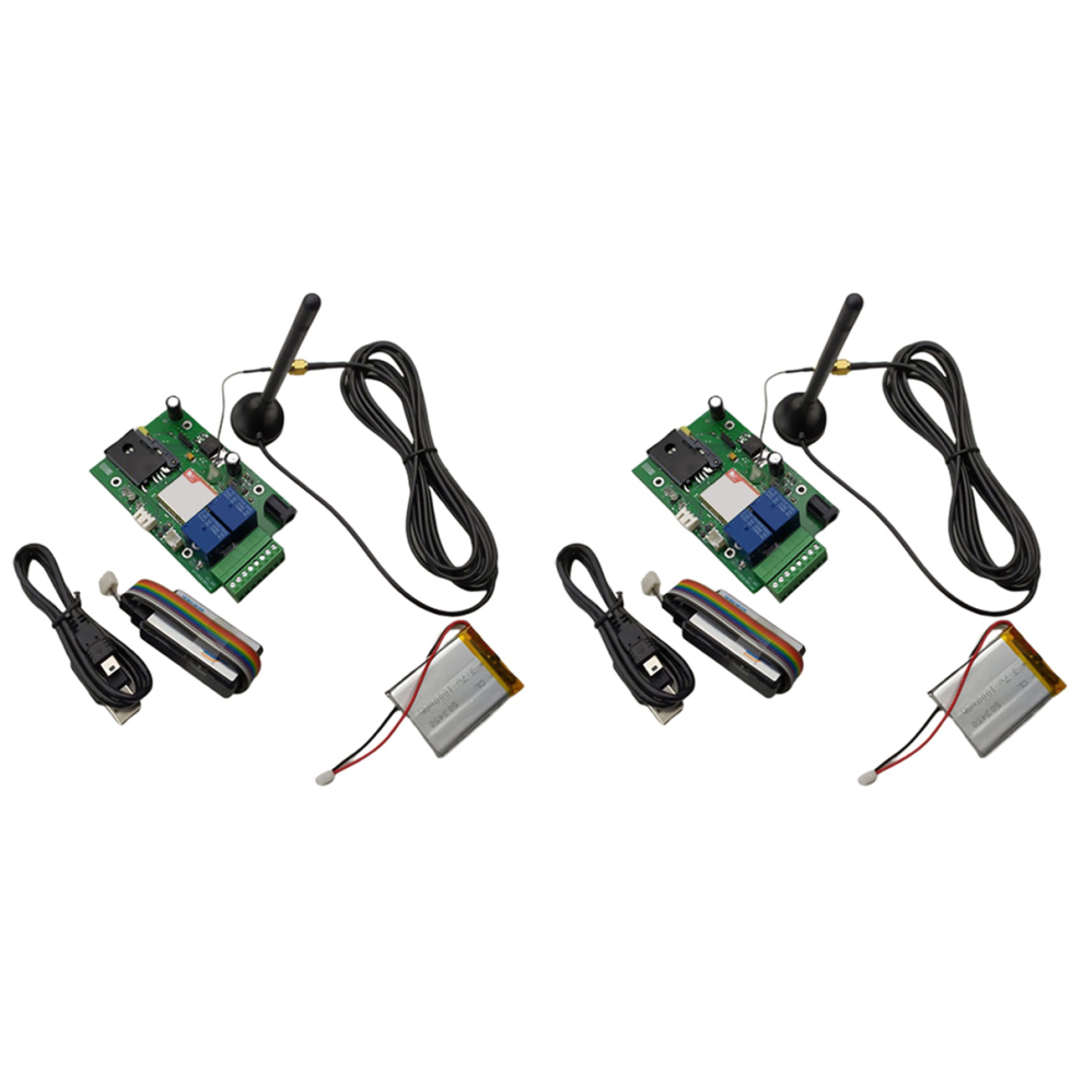 Rtu5015 Plus Gsm Remote Board With Two Alarm Input And Relay Output 4712509978433
