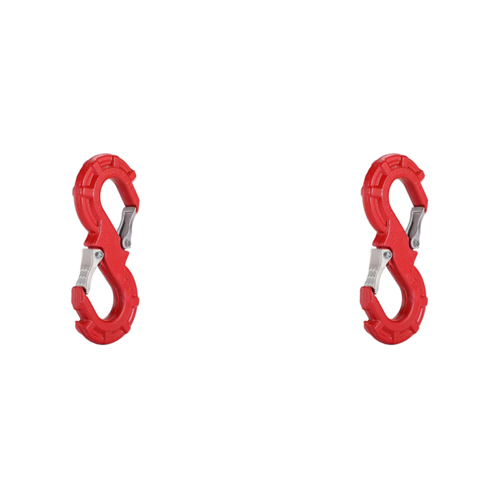 S-Shape Quick Rescue Shackle Trailer Winch Hook Recovery Kits Red 4712509981686