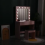 LED Dressing Table Mirror Modern Makeup Desk Vanity Table Set + Stool Pink 5