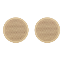 For Front Rear Door Speaker Cover Audio Horns Case Dark Beige
