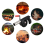 Outdoor Hand-Cranked Combustion Blower, for Picnic Camping Fire Tools 2