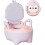 children's commode, urinal  trainer for outdoors, daycare, preschool Pink 5