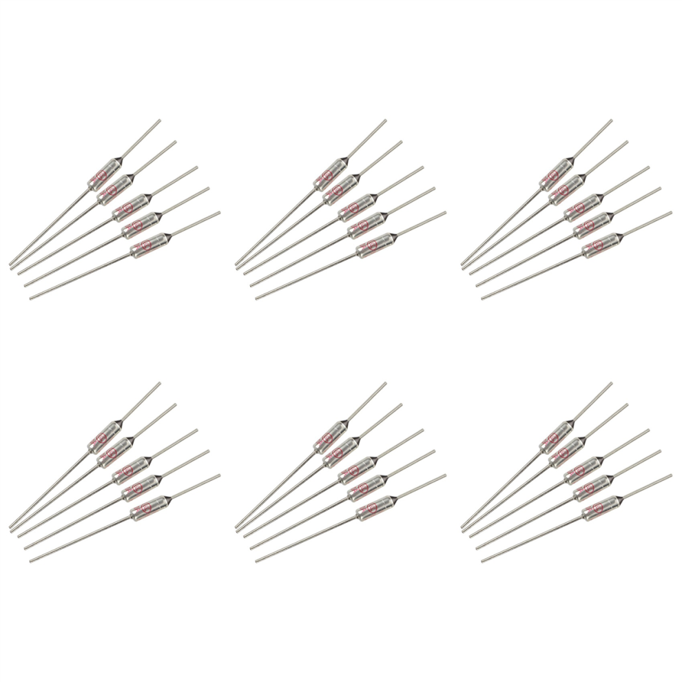 5 Pcs Tf 185 Celsius 250V 10A Temperature Thermal Fuses 4712509903220