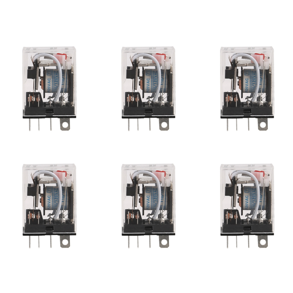 Jqx-13Fl Ac 110V Coil Dpdt 8-Pin 8P Electromagnetic Power Relay 4712509906634