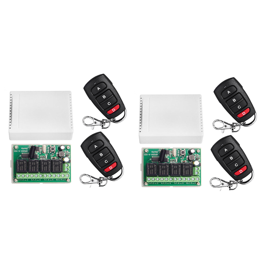 Photos - Other Electrical Equipment DC12V 24V 4CH Remote Control Switch 433M Receiving Control