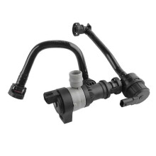 Fuel Tank Ventilation Valve Solenoid Valve with Pipe 13907636157 1390-7636-157 for BMW X3 X5 X6 F07
