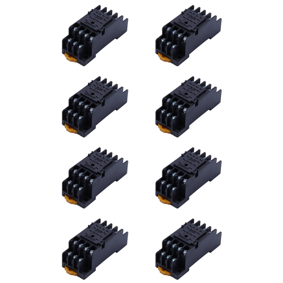 Pyf14a Din Rail Power Relay Socket Base 14 Pin For My4nj Hh54p My4 4712509907228