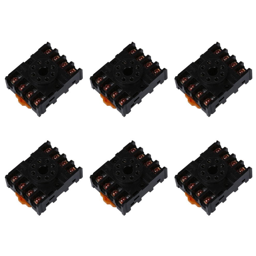 Nuovo Zoccolo Per RelÃ¨ PF083A A 8 Pin Rotondi-image