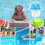 Chlorine dispenser  21 cm pool diffuser  Floating dispenser  Floor tablets octopus 3
