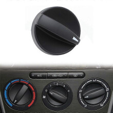 3Pcs Car A/C Heater Climate Control Switch Knobs Dials Cover for 2006-2008 Mazda 6 GV2W-61-195 GV3A-