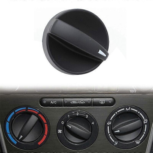 3Pcs Car A/C Heater Climate Control Switch Knobs Dials Cover for 2006-2008 Mazda 6 GV2W-61-195 GV3A-