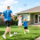 Homcom HOMCOM Rebounder Net Football Target Goal with Adjustable Angles, Red 8