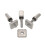 3 Surfboard Longboard Sliding Fin Screw & Fin Plate Replacement Kit for Stand Up Paddle Body Board 1