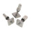 3 Surfboard Longboard Sliding Fin Screw & Fin Plate Replacement Kit for Stand Up Paddle Body Board 16