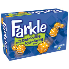 Farkle Classic Dice Game - Kids Games  Dice Games  Family Games  Travel Games  Adult Games  Board Games  Dice Cup  Dice Set  Farkle Score Sheets Inclu