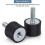 (30*20 M8*23) 4x silent block rubber buffer M6 M8 vibration damper threaded metal bumpers,__e0.1820 3