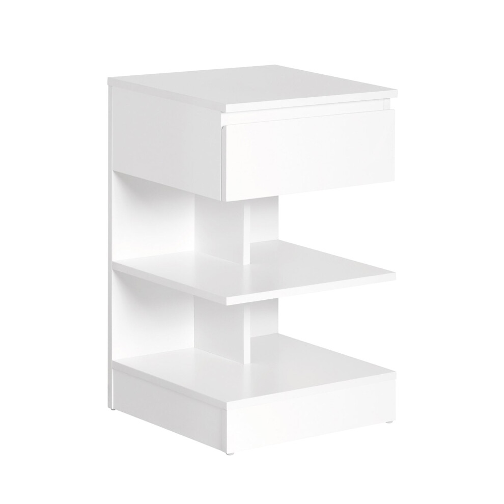 SoBuy® FBT49-W, Bedside Table Night Stand Side Table End Table, White