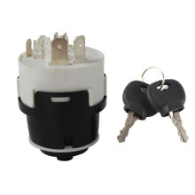 701/80184 701-80184 Ignition Switch with 2 Keys 10 Pins 50988 85804674 Compatible with JCB Excavator Parts and NH Case JCB200 JCB220,_d0.1250