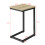SoBuy FBT44-N τραπέζι καφέ 40x40cm 3