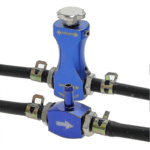 Auto Pressurize Car Adjustable Vehicle Regulating Manual Turbo Boost Controller(color:blue) 2