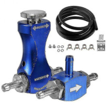 Auto Pressurize Car Adjustable Vehicle Regulating Manual Turbo Boost Controller(color:blue)