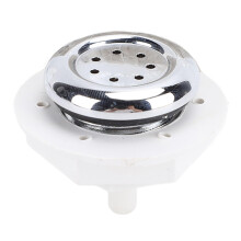 3 Pieces 7Hole Bath Nozzles, Air Bubble Nozzle, Bubble Jet Nozzle Accessories for SPA, Hot Source, Swimming Pool, Bathtub