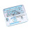 Compass Set 8Piece Geometry Math Kit with Ruler Protractor Eraser (Random Colour) 1