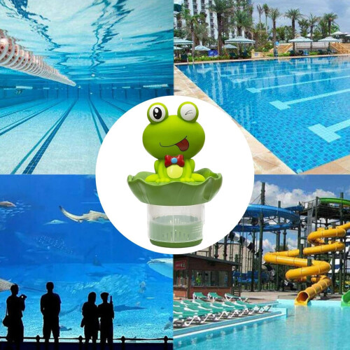 Chlorine dispenser for pool, large capacity, adjustable release, spa parts, 4 tabs 2