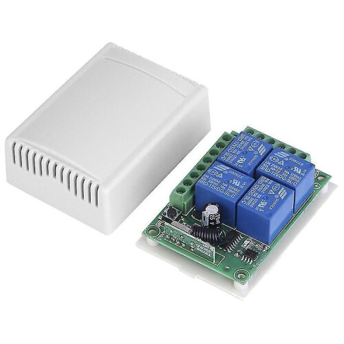 Wireless Remote S 12v 4ch Relay Receiver Module with 4 Chl Rf Remote