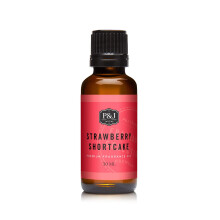 P&J Trading Fragrance Oil | Strawberry Shortcake Oil 30ml - Lysdufter til stearinlys, der fremstiller Freshie Scents SOAP Lav levering Diffuser O