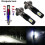 2x H1 6000k 6000lm Drl Led Kit High-beam 4