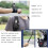 (Black) Protective Frame Mount Adapter Bracket Adjustable Camera Base For Insta360 Go2 4